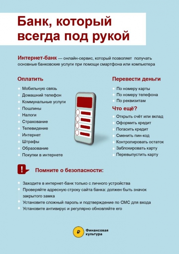 Банк который всегда под рукой